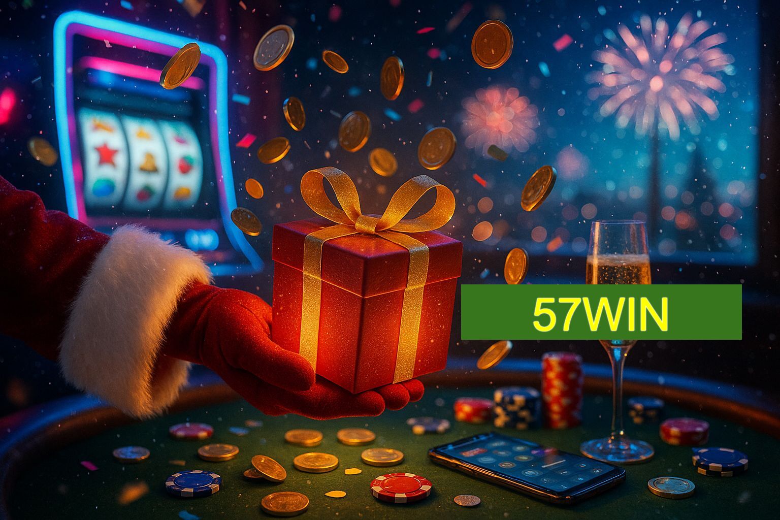 Promoções de Ano Novo no 57WIN